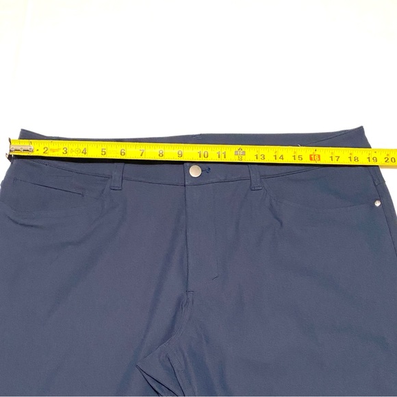 Lululemon Men's ABC Slim-Fit Pant 36" Warpstreme Navy - Picture 10 of 13